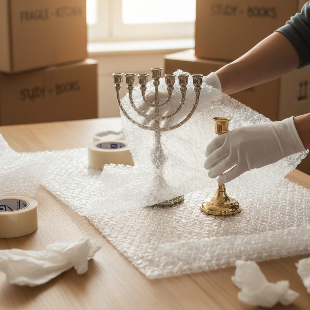 Professional packing by Isradem experts