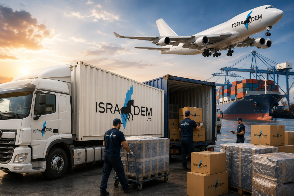 Équipe Isradem — transport international vers Israël