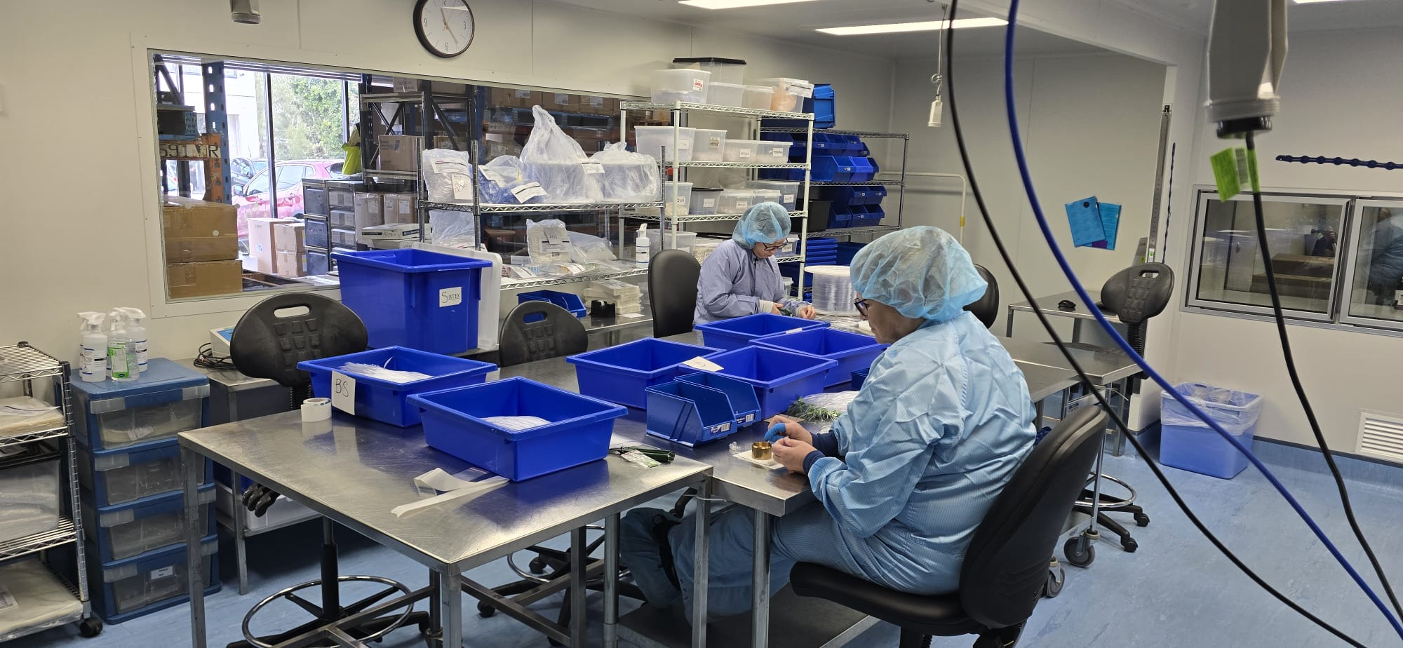 Cleanroom manufacturing