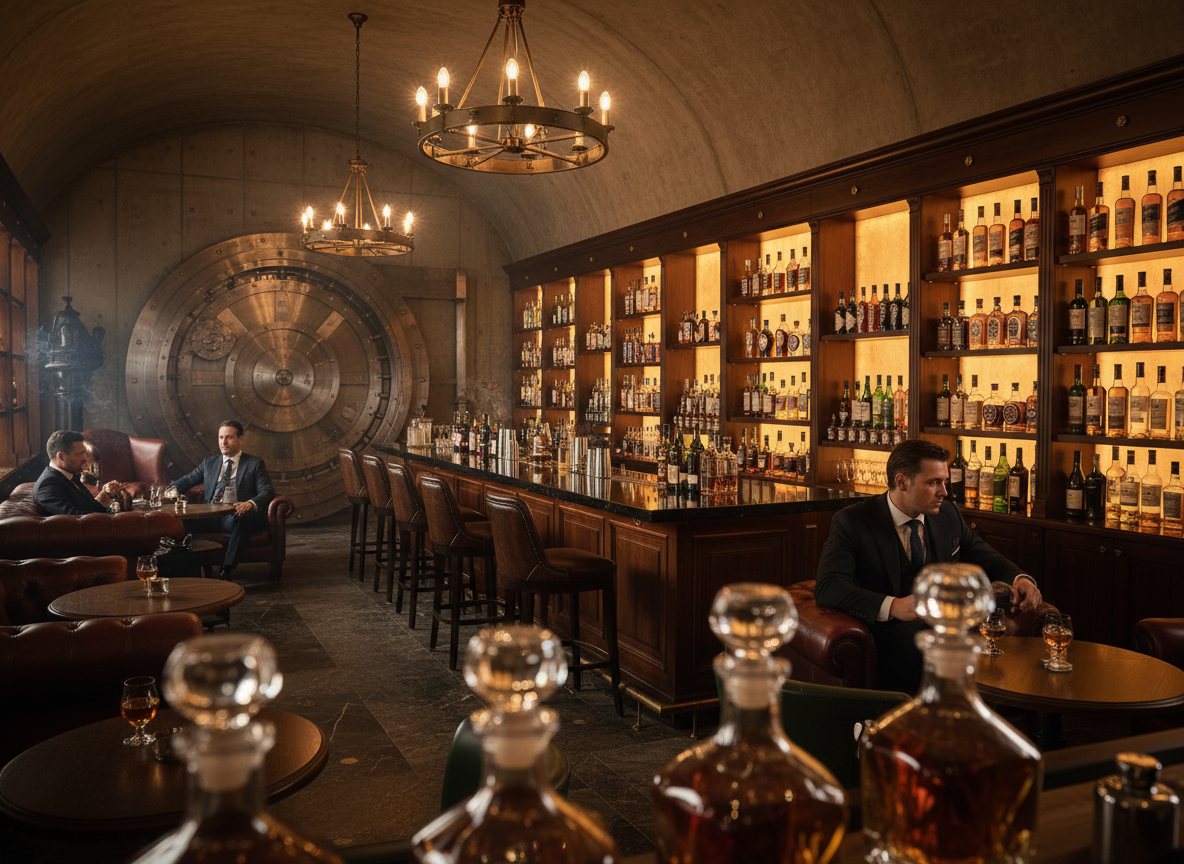 Erlesene Spirituosen – Whisky, Rum und Cognac in der Zigarren-Lounge Le Tresoir Noir Norderstedt