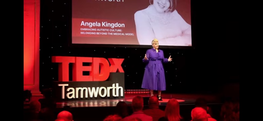 Angela at TEDx Tamworth