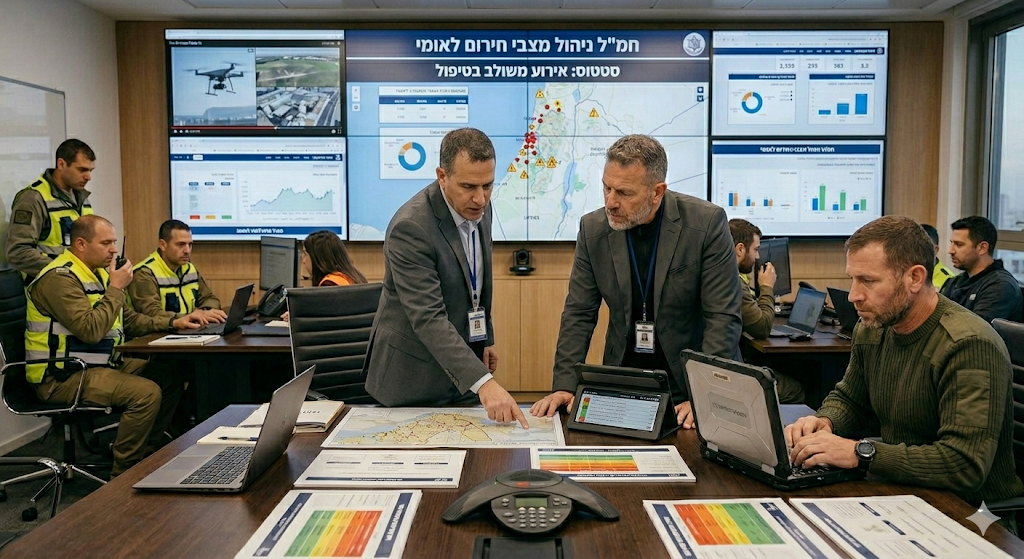 🛡️ ייעוץ ביטחוני | חמ"ל | מרכז שליטה