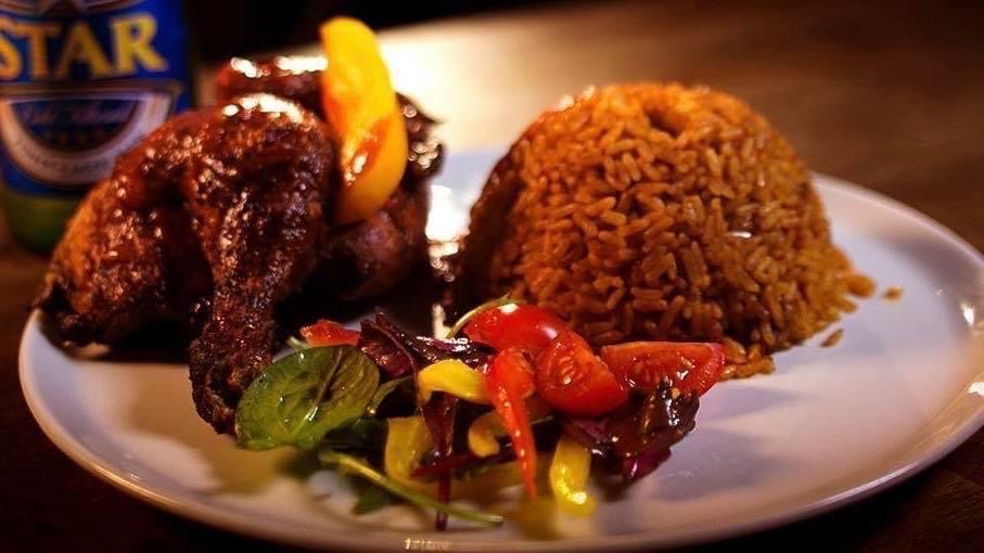 West African food spread