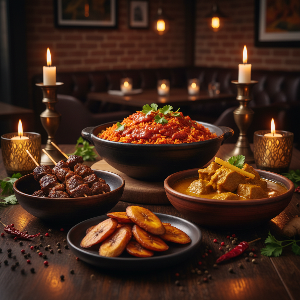 Nativ food spread