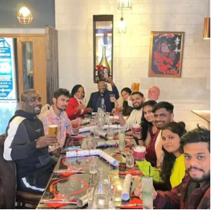 Nativ dining experience - guests enjoying a feast