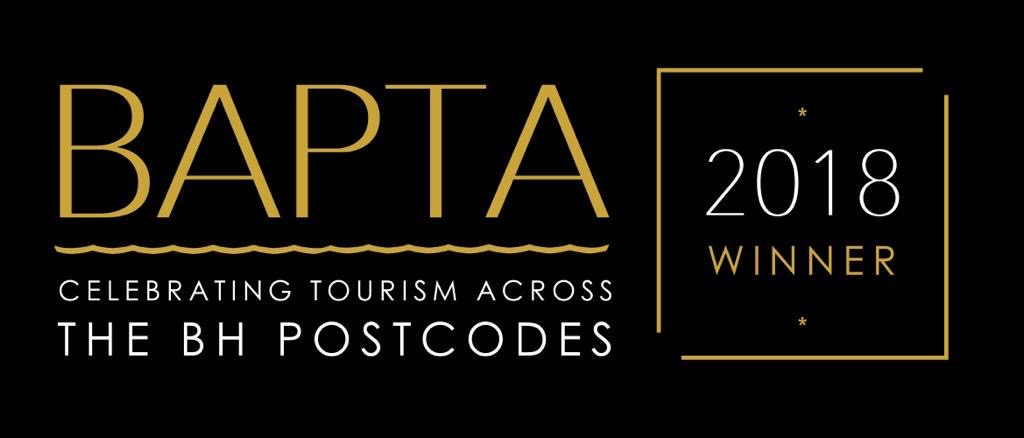 BAPTA 2018 Winner — Celebrating Tourism Across the BH Postcodes