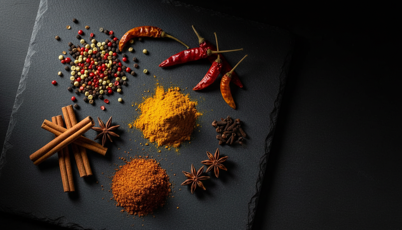 Spices texture