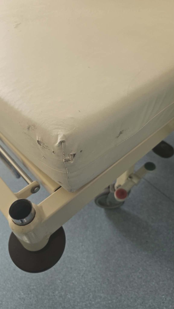 Abgenutzte Matratze – Krankenhaus Tuzla