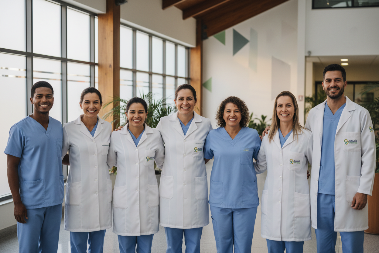 Equipe do Instituto Mais Brasil Saúde