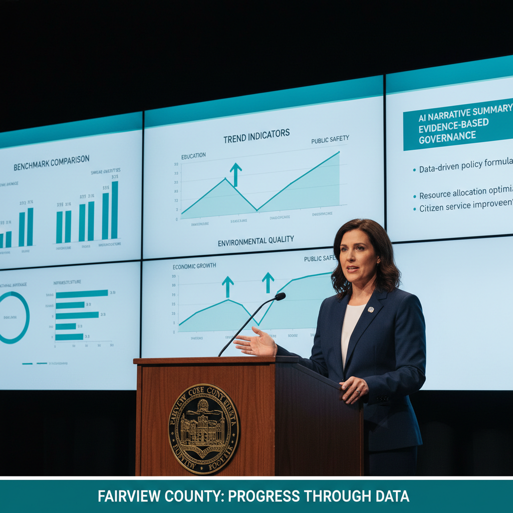 Governance, Decision Support, and Visualization Features for County Officials