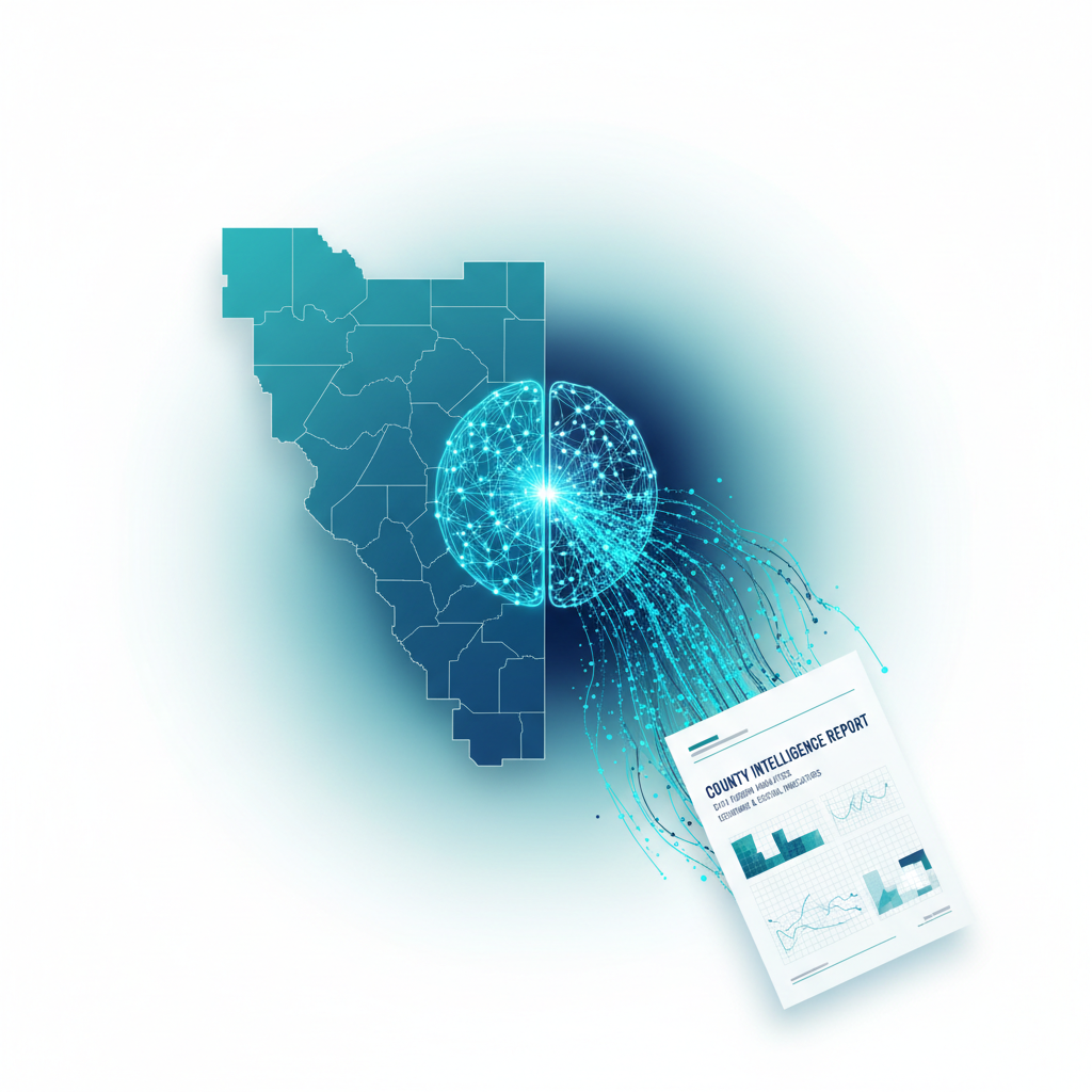 How CountyFlow's AI Data Synthesis Works — And What Reports It Can Generate