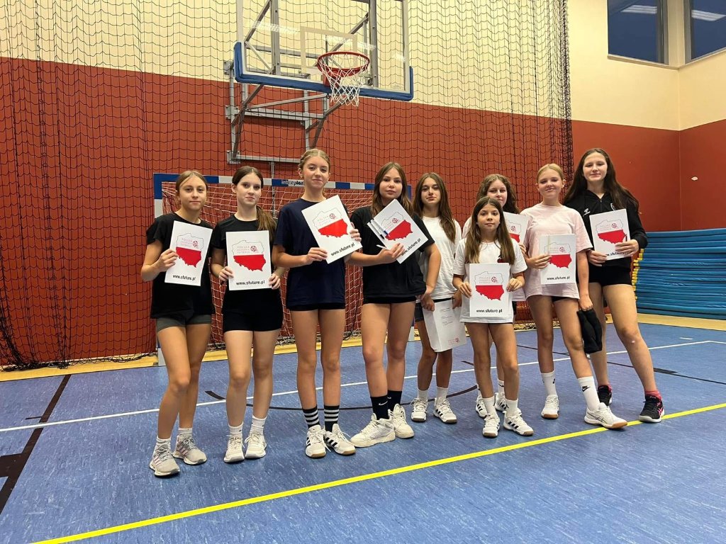 Girls with Football IQ certificates after completing player assessment program
