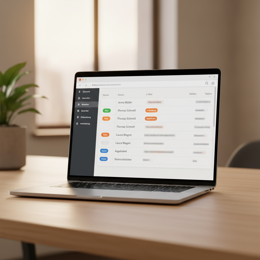Bewerberportal & Bewerberverwaltung – CRM Übersicht