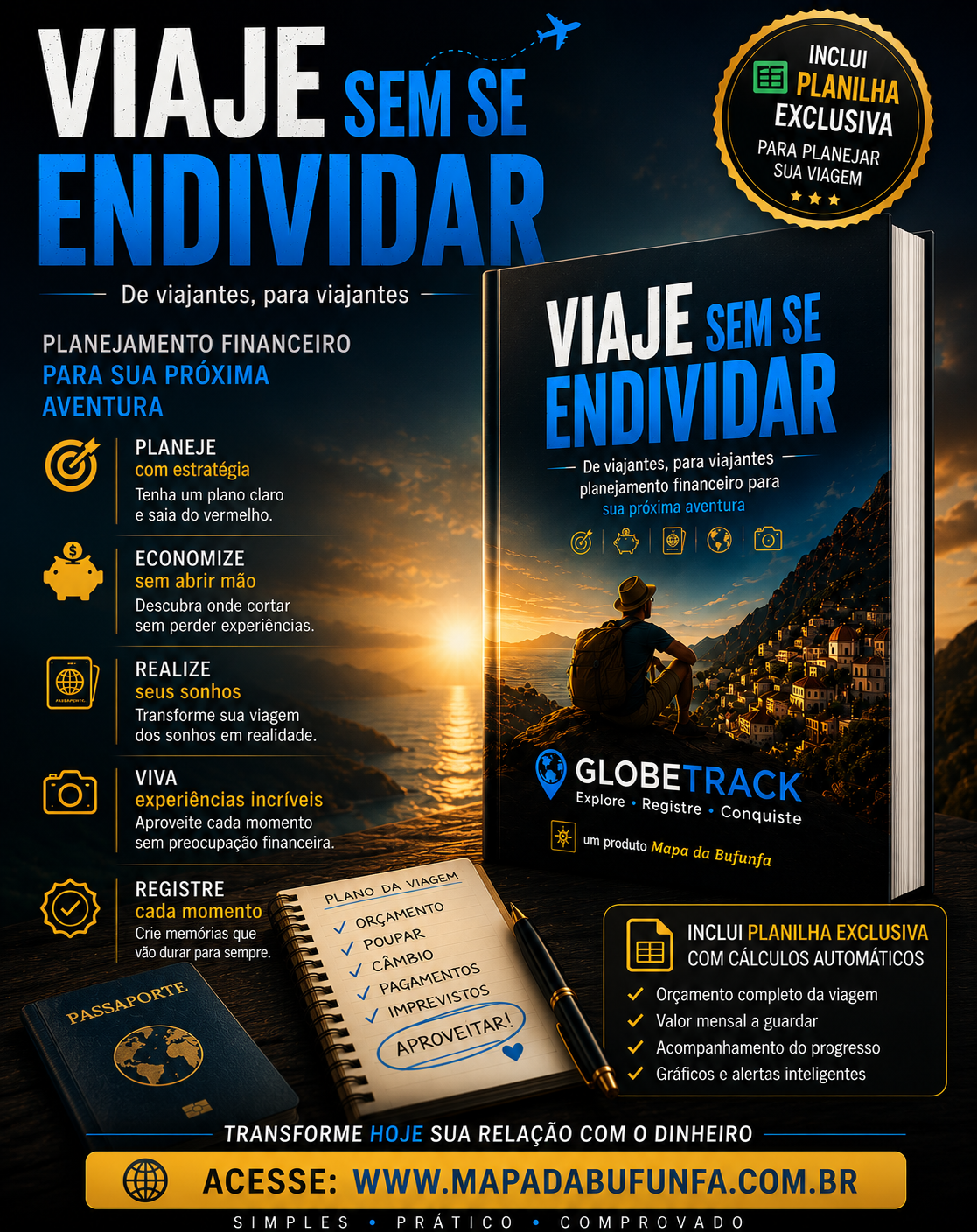 Capa do produto Viaje Sem Se Endividar