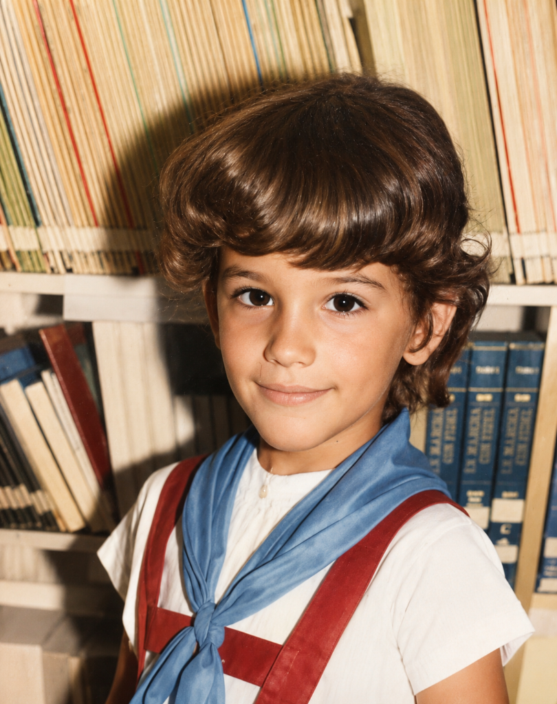 Katia as a young girl in Havana