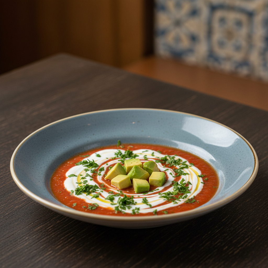 Explore the Flavors of Istanbul with Contemporary Gazpacho