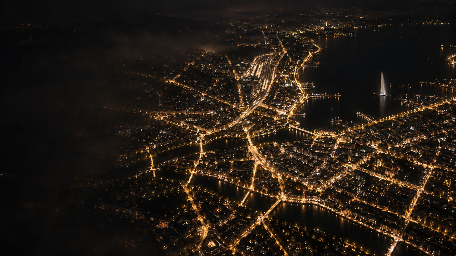 Genève la nuit