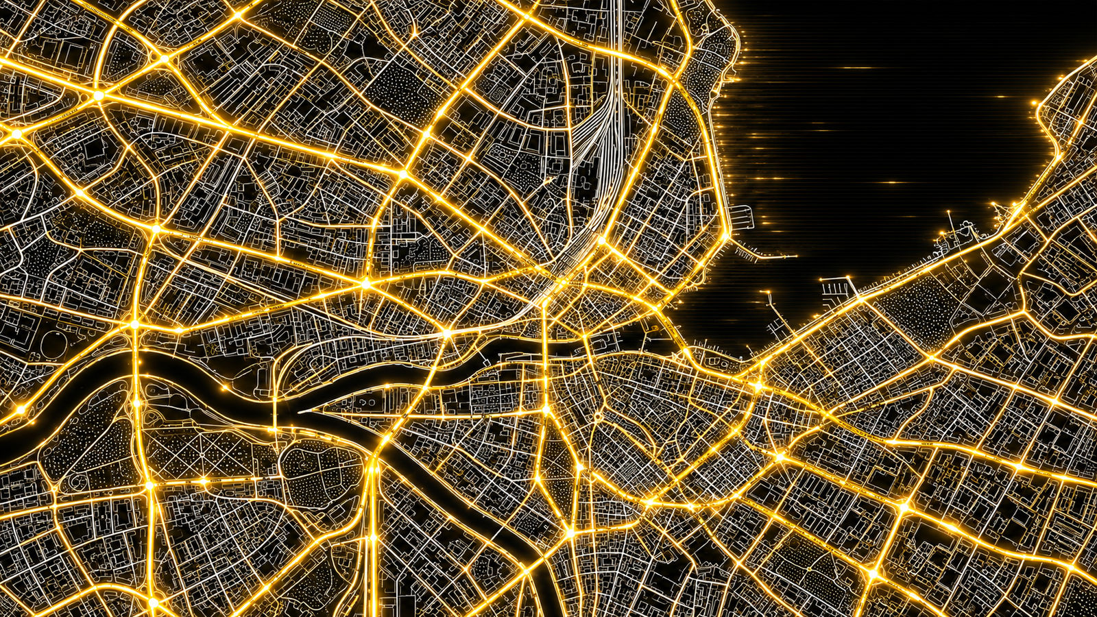 Carte lumineuse de Genève, contenus pour start-up et PME