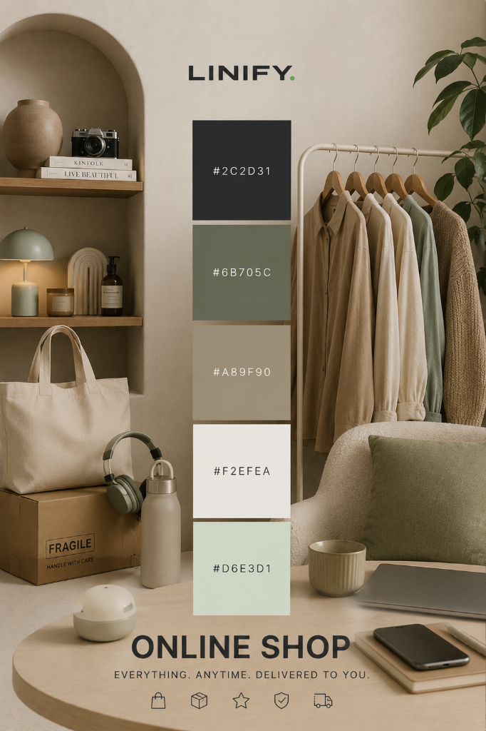 Portfolio voorbeeld 3 van LINIFY