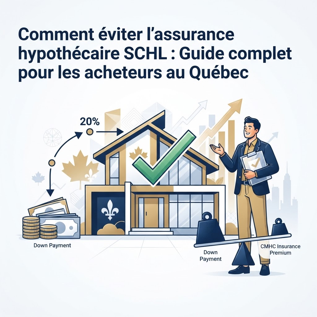 Comment éviter l’assurance hypothécaire SCHL : Guide complet pour les acheteurs au Québec