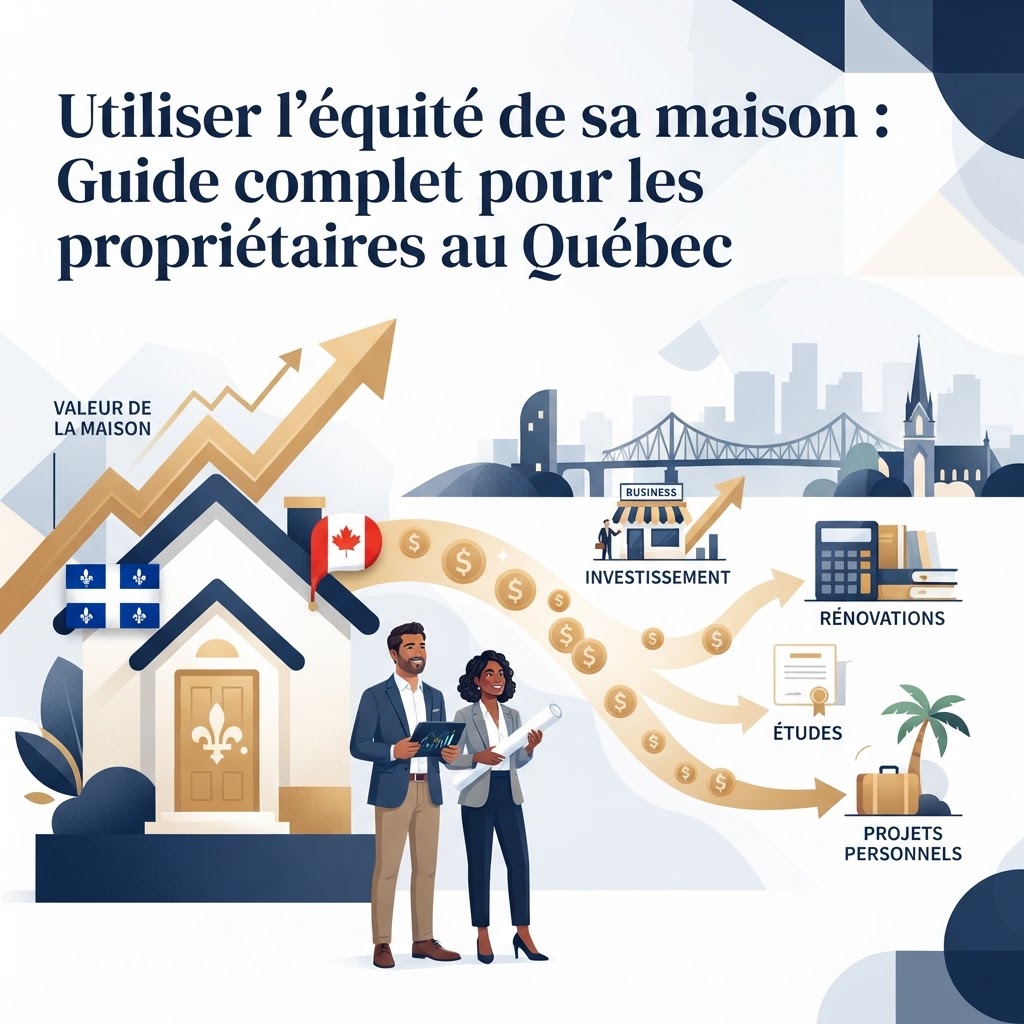 Utiliser l’équité de sa maison : Guide complet pour les propriétaires au Québec