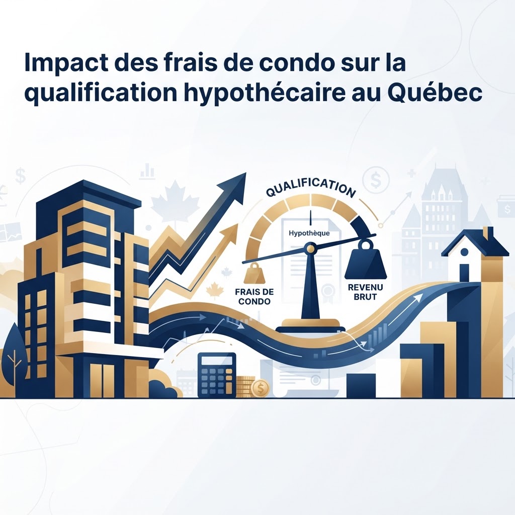 Impact des frais de condo sur la qualification hypothécaire au Québec