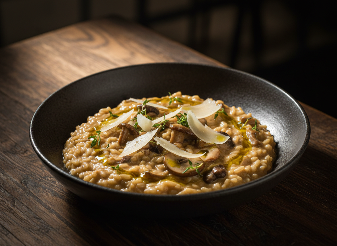 Truffle Mushroom Risotto