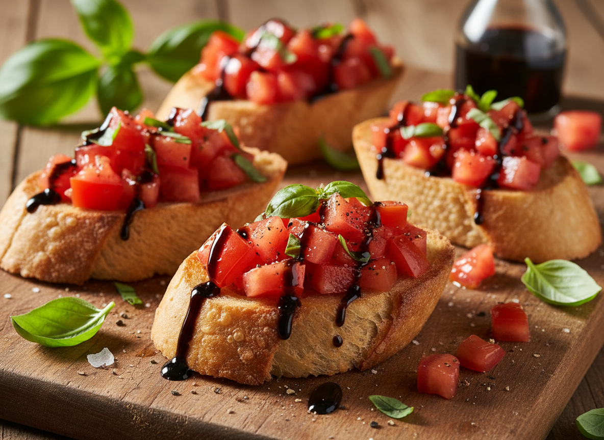 Classic Italian Bruschetta