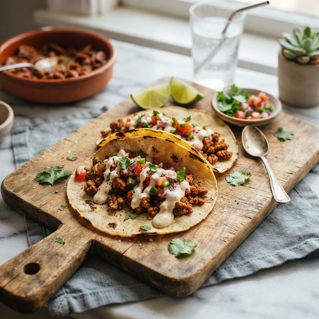 Sautéed Taco Chickpeas