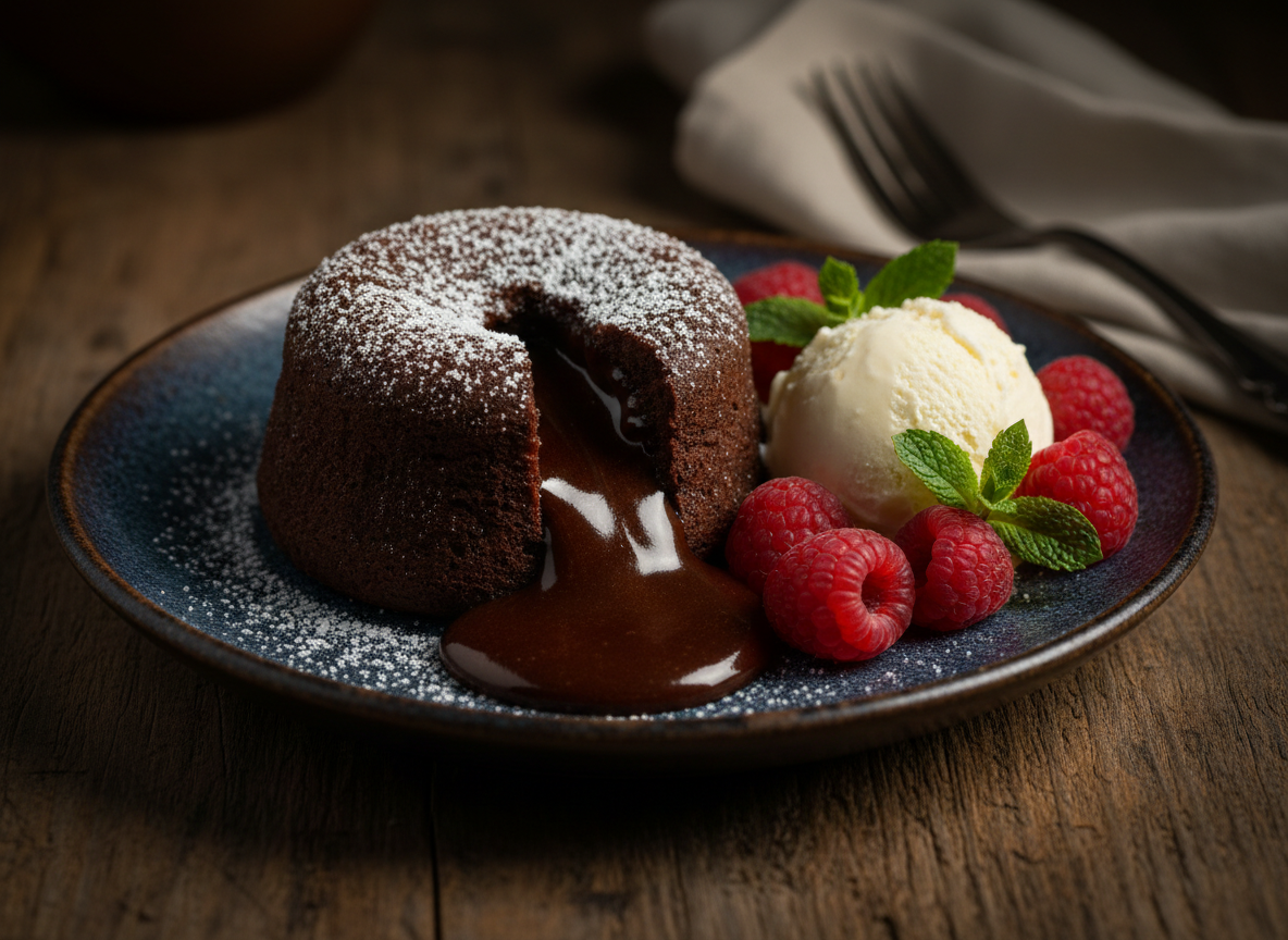 Molten Chocolate Lava Cake