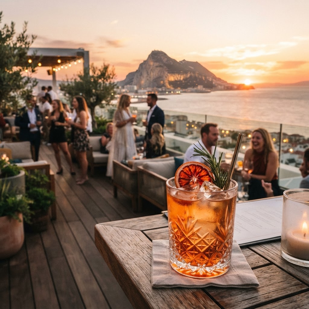Best Cocktails, Rooftop Bars & Sunset Drinks in Gibraltar