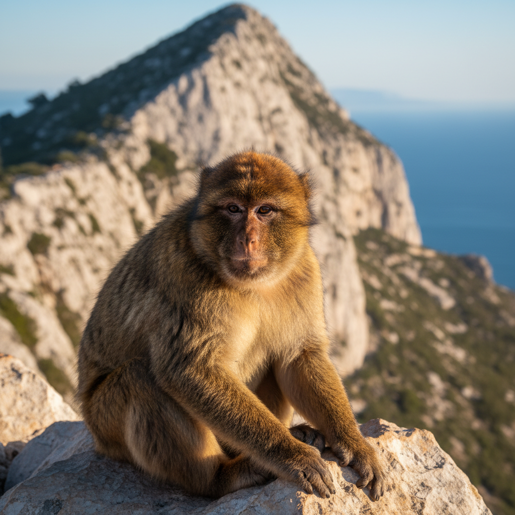 Upper Rock — Barbary Macaques