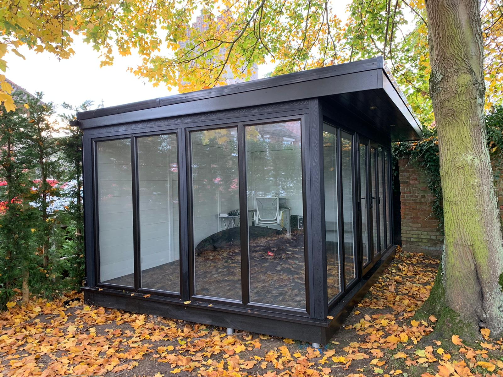 Recent glass garden room project 4