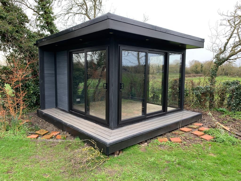 Recent glass garden room project 5