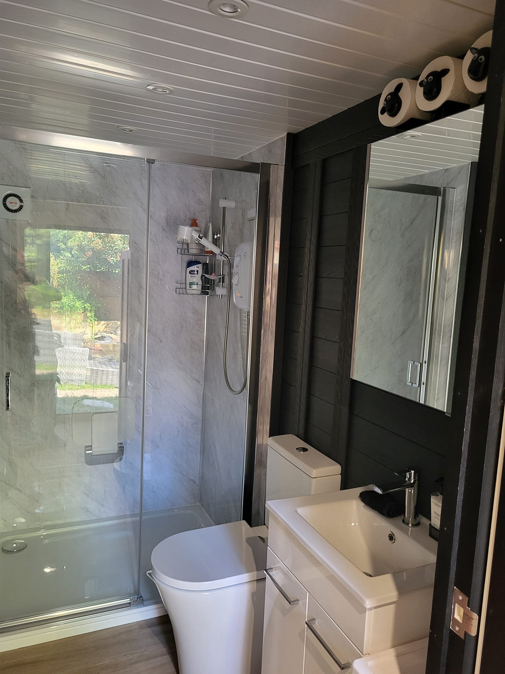 Recent garden room bathroom project 4