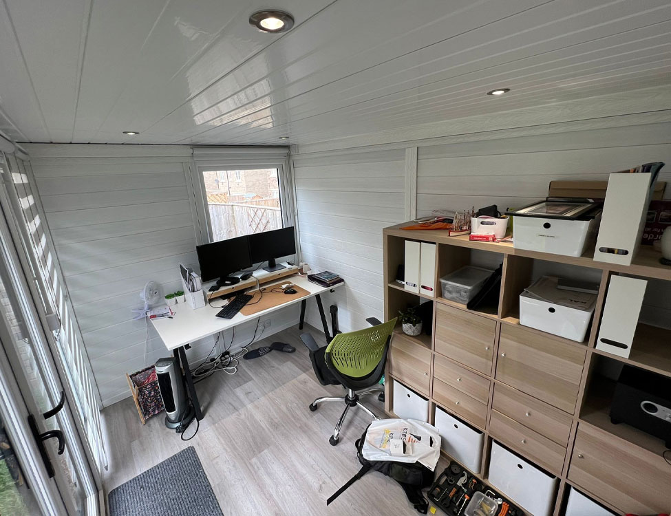 Garden office project 2
