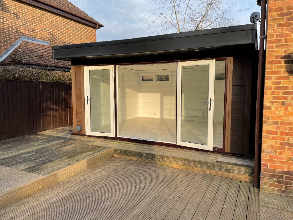 Composite garden room project 4