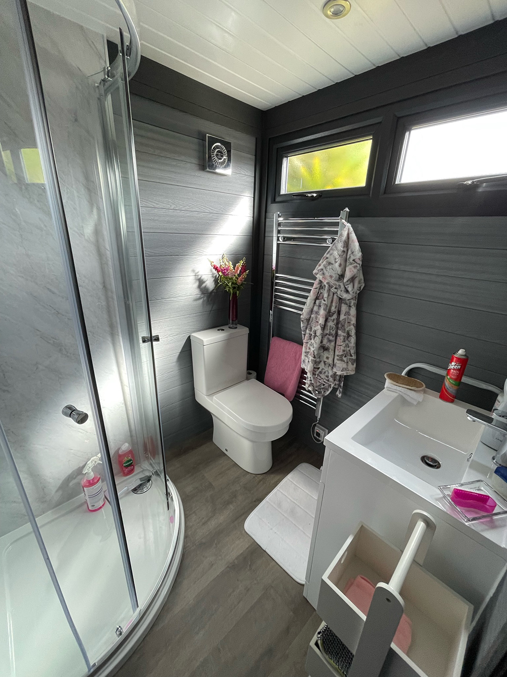 Recent garden room bathroom project 5
