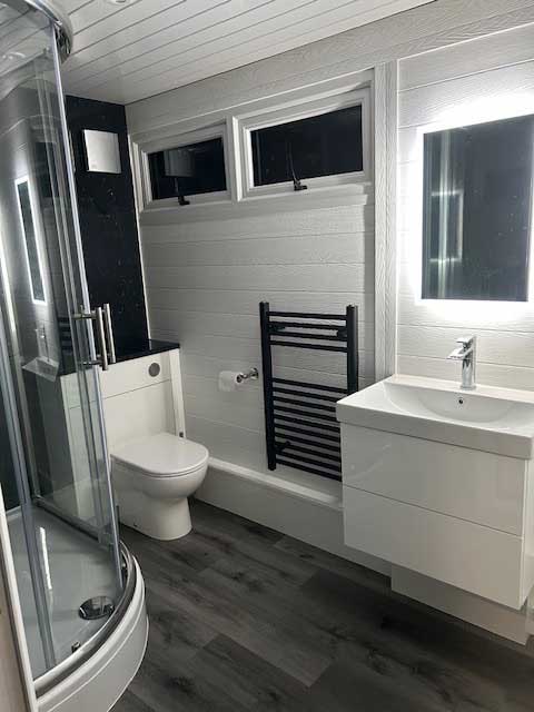 Recent garden room bathroom project 6