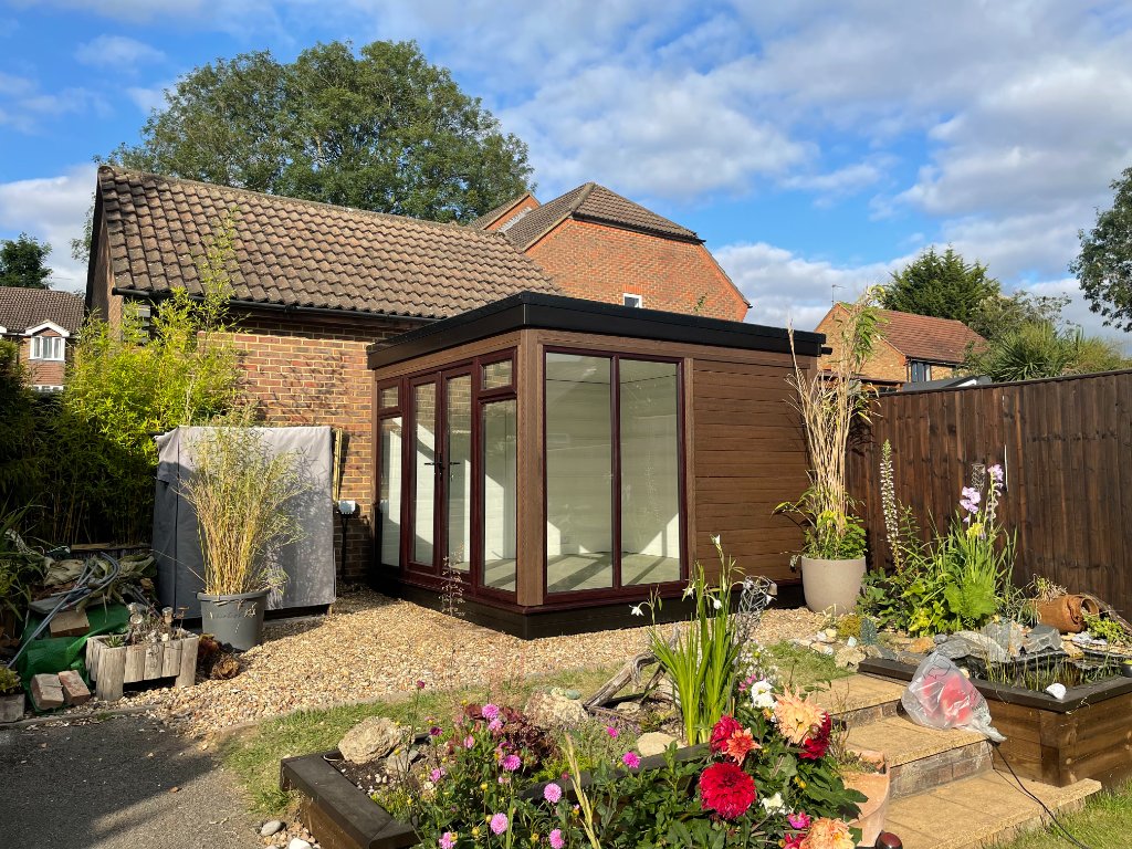 Composite garden room project 3