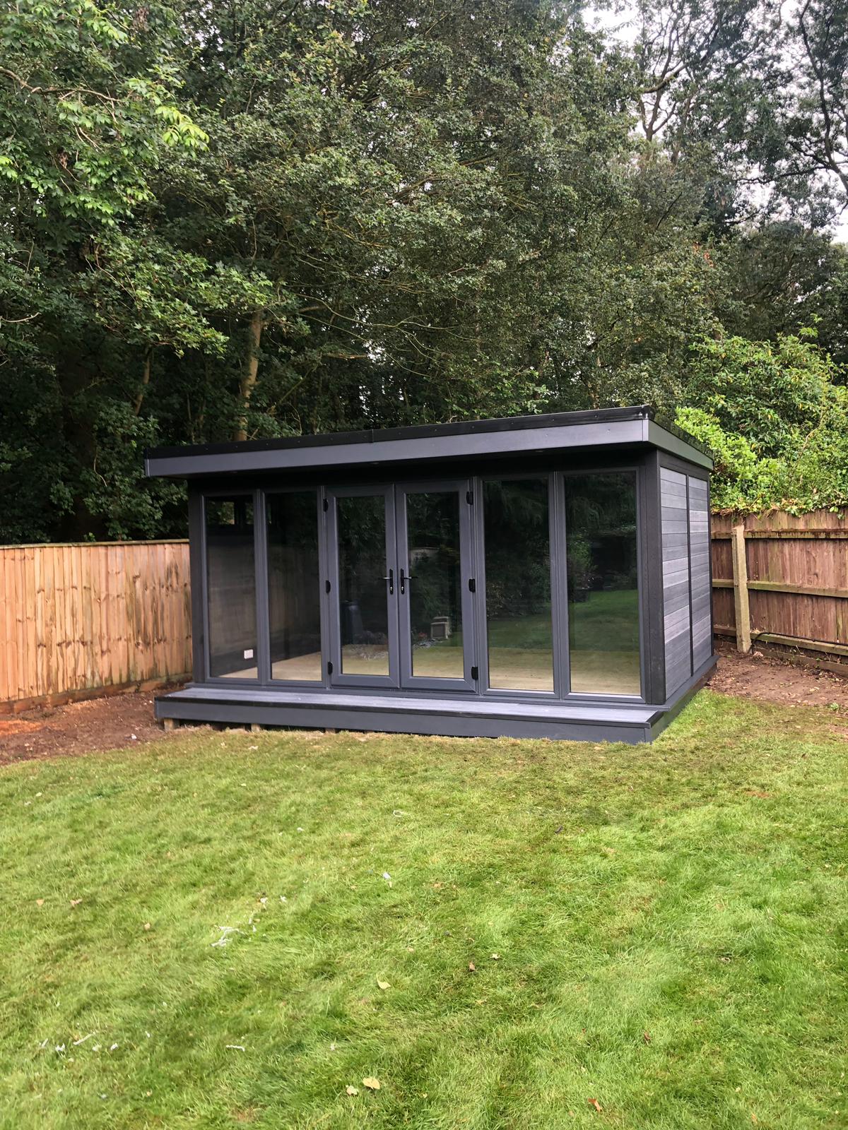 Recent glass garden room project 1
