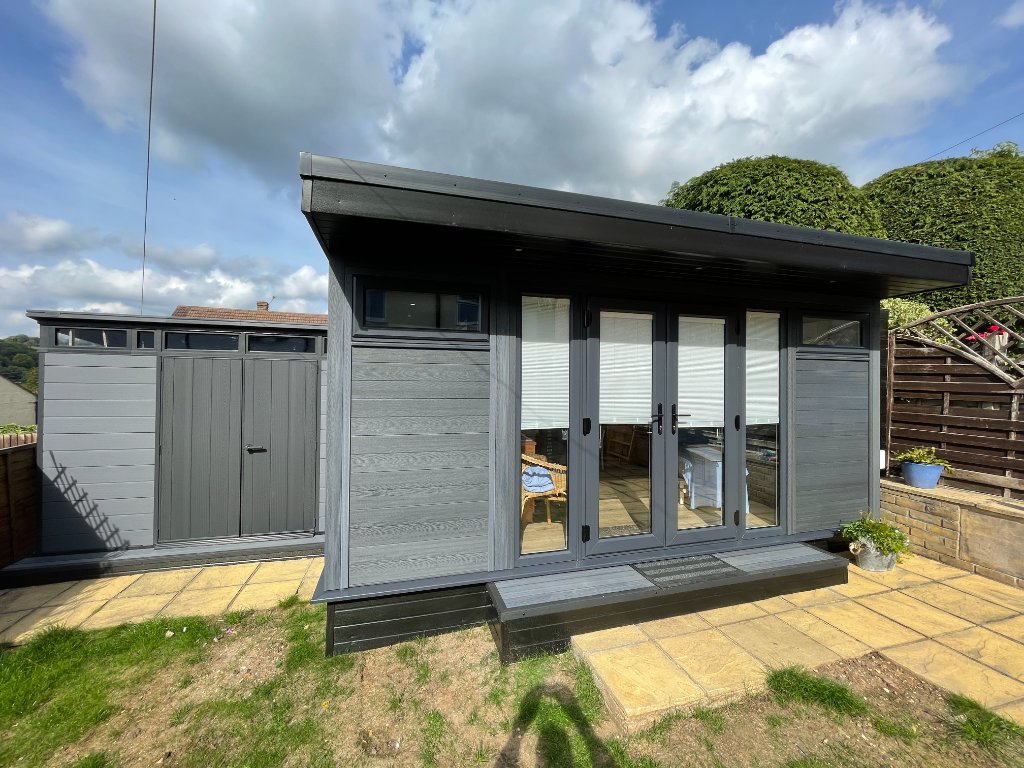 Composite garden room project 5