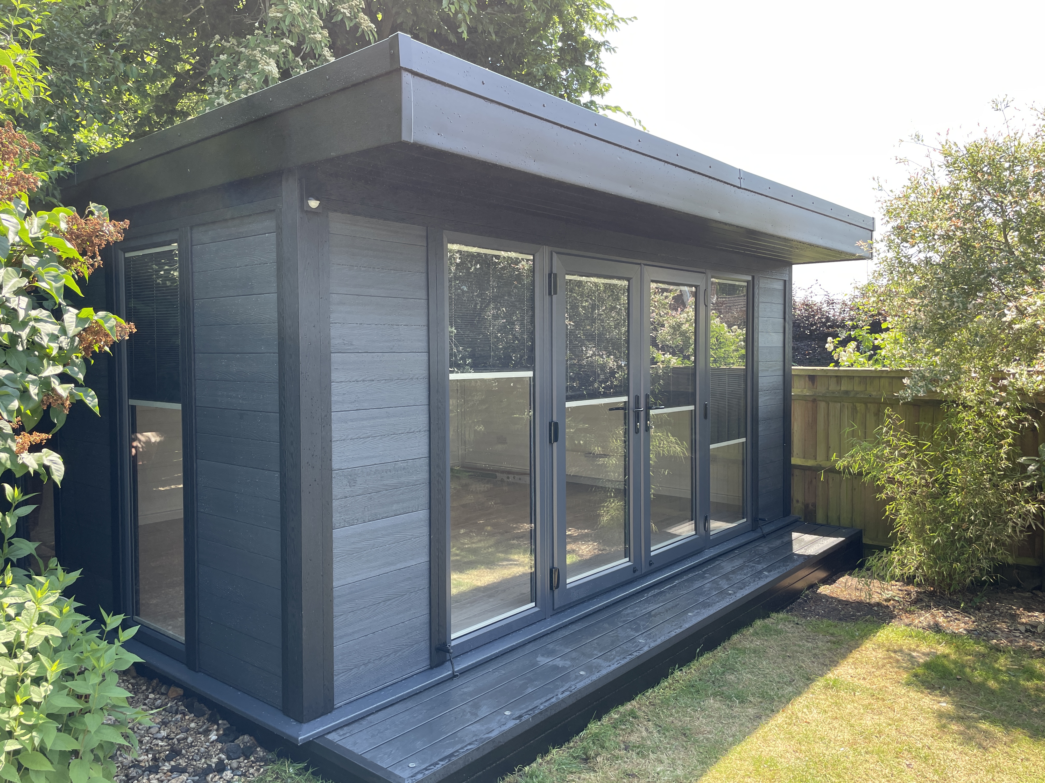 Large composite garden room (4.8m x 4m)