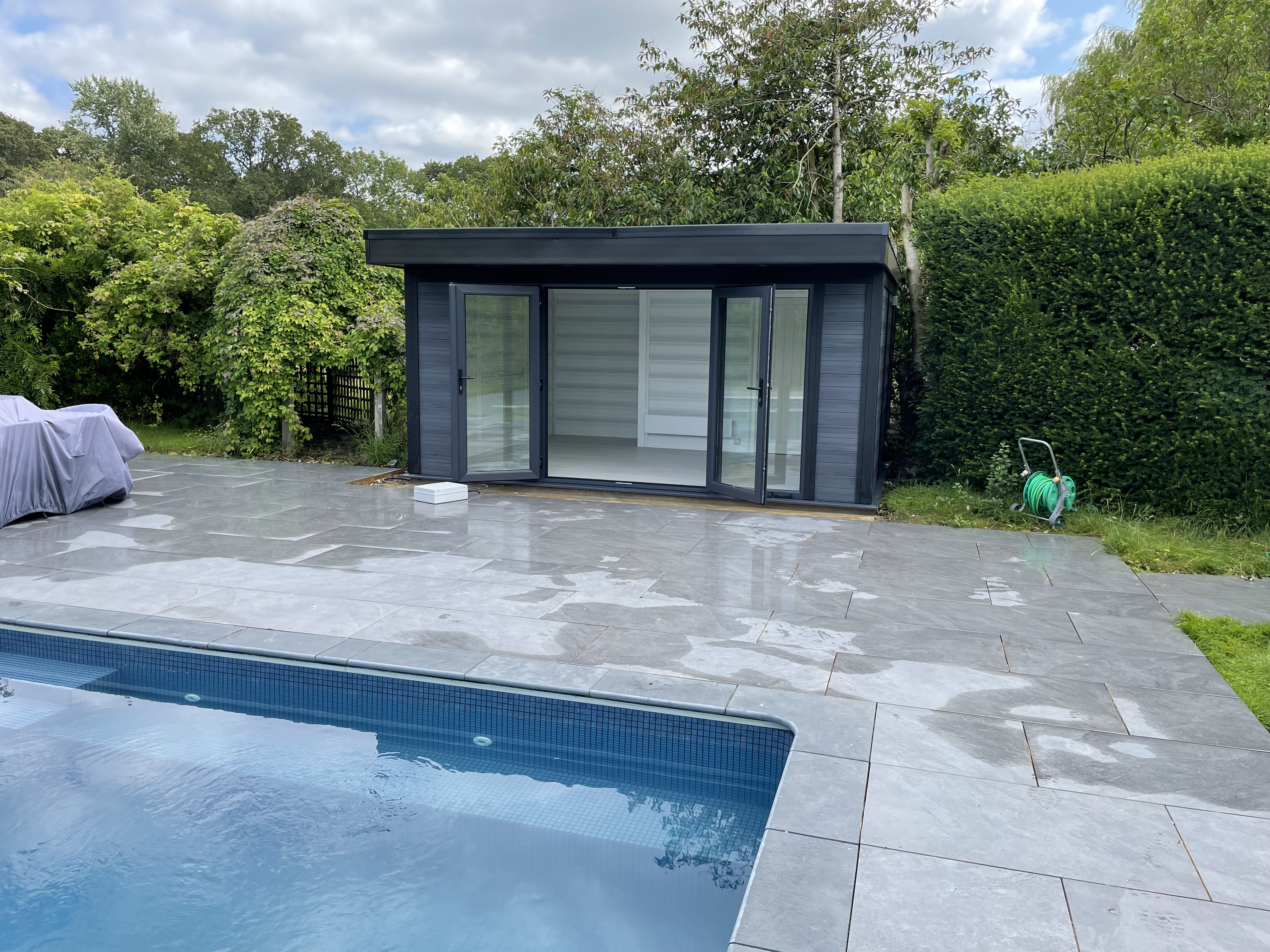 Recent insulated garden room project 1