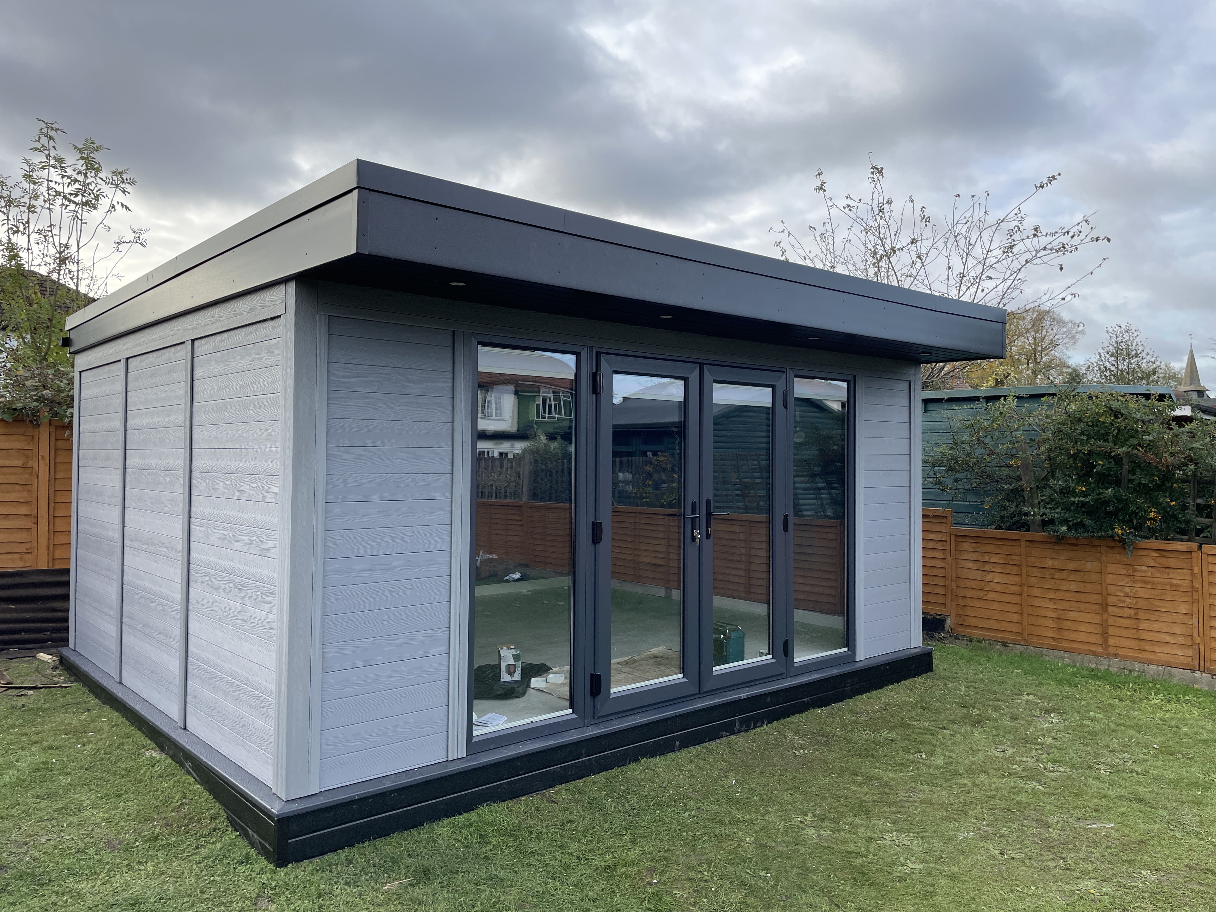 Recent insulated garden room project 6