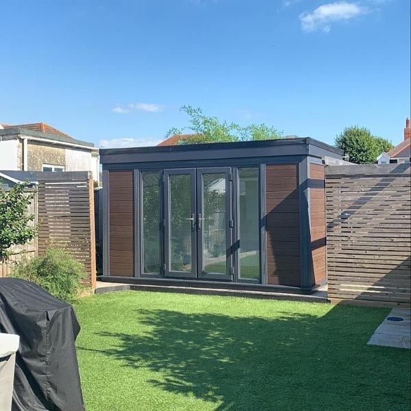 Recent prefab garden room project 2