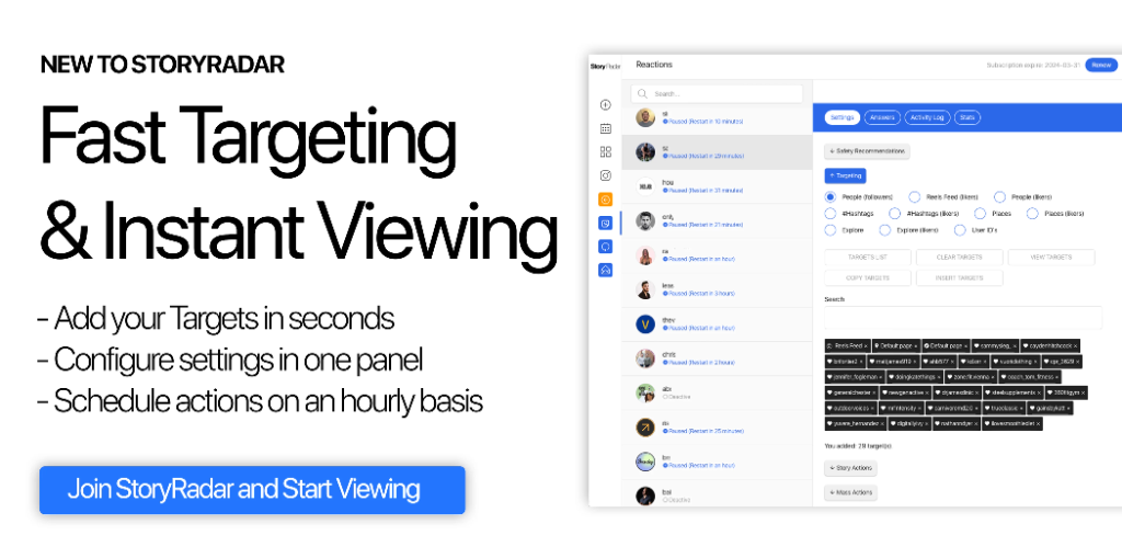 Fast Targeting & Instant Viewing