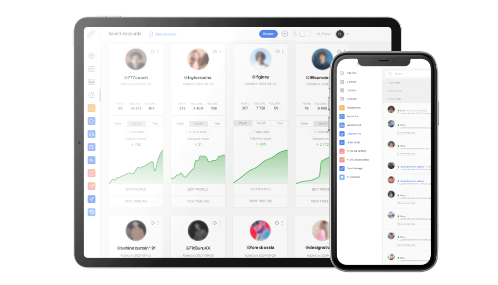 Multi-Account Dashboard