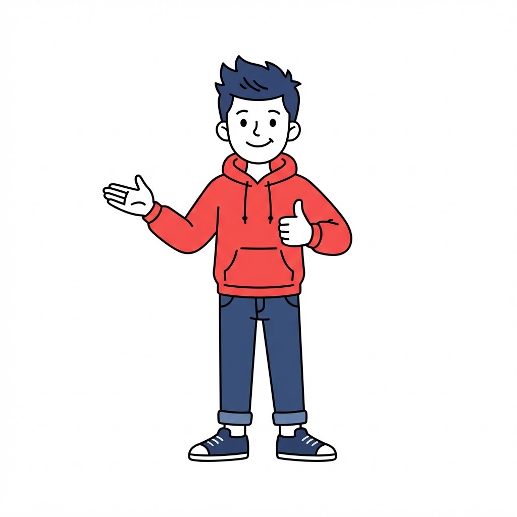 StoryRadar mascot presenting