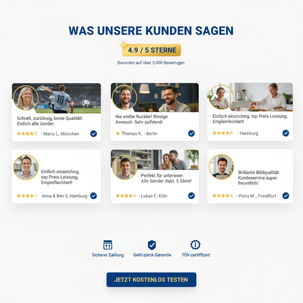 German IPTV Hafen Kundenbewertungen – iptv germany erfahrungen